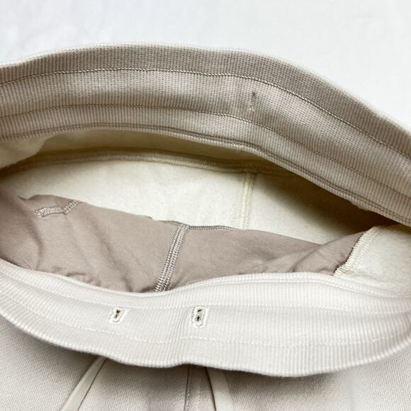 Lululemon Scuba High Rise Jogger Fleece White Opal Women's Size 2 - Picture 3 of 8